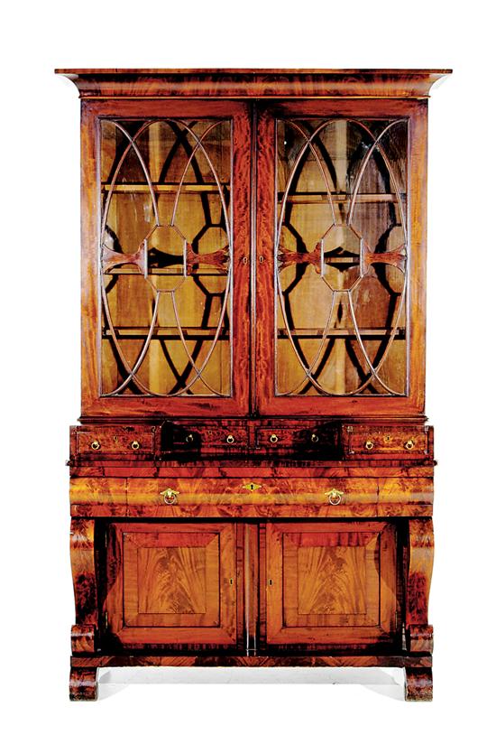 American Empire mahogany bureau