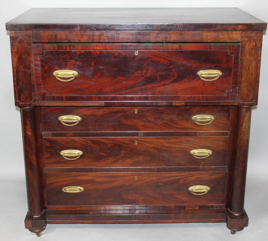 AMERICAN EMPIRE MAHOGANY BUTLER'S