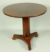AMERICAN EMPIRE MAHOGANY CENTE