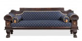 AMERICAN EMPIRE MAHOGANY SOFA,