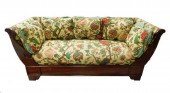 AMERICAN EMPIRE MAHOGANY SOFA