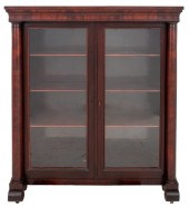 AMERICAN EMPIRE MAHOGANY TWO-D