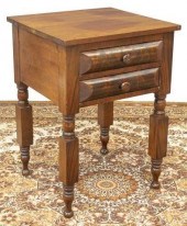 AMERICAN EMPIRE MAHOGANY TWO-D