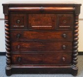 AMERICAN EMPIRE STYLE MAHOGANY
