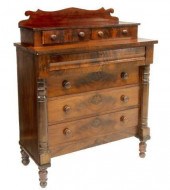AMERICAN EMPIRE STYLE MAHOGANY