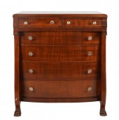 AMERICAN EMPIRE-STYLE MAHOGANY