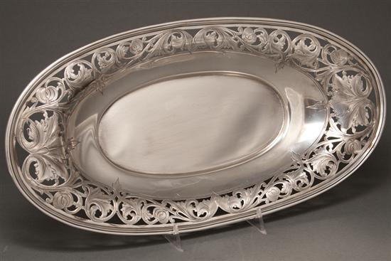 American engraved silver
