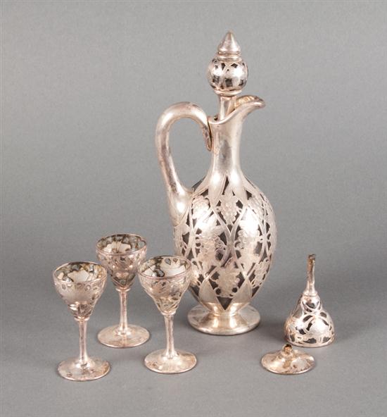 American engraved sterling silver
