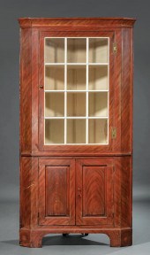 AMERICAN FAUX BOIS CORNER CUPB