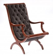 AMERICAN FEDERAL CARVED MAHOGA
