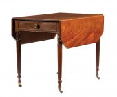 AMERICAN FEDERAL CARVED MAHOGA