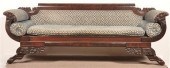 AMERICAN FEDERAL CARVED MAHOGA