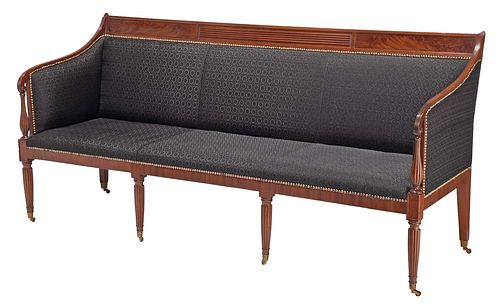 AMERICAN FEDERAL CARVED MAHOGANY