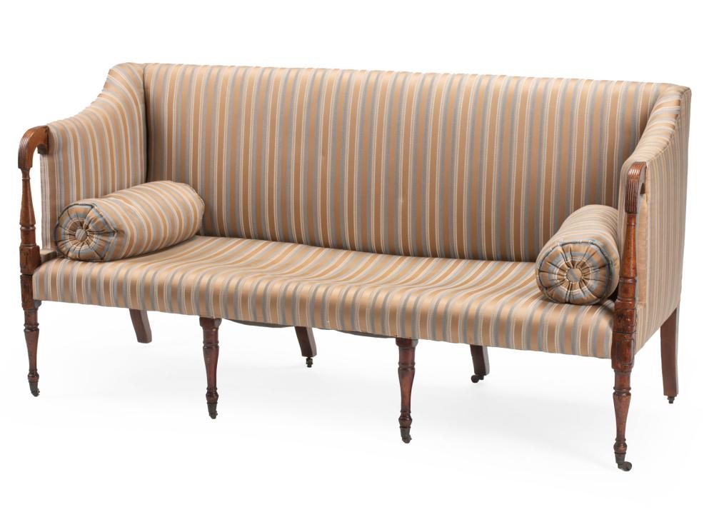 AMERICAN FEDERAL CARVED WALNUT