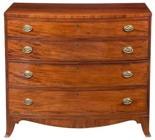 AMERICAN FEDERAL FIGURED MAHOGANY