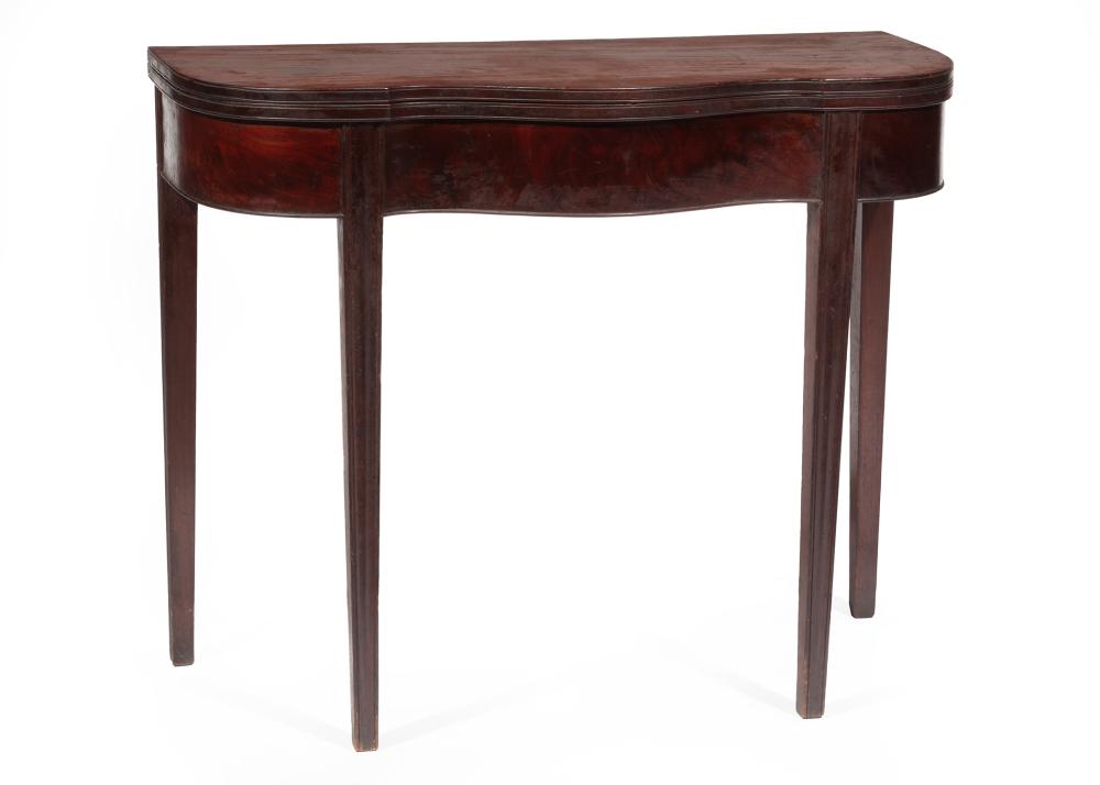 AMERICAN FEDERAL FIGURED MAHOGANY