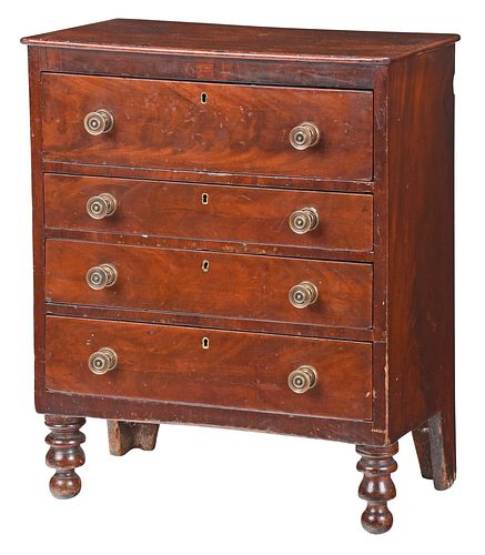 AMERICAN FEDERAL FIGURED MAHOGANY