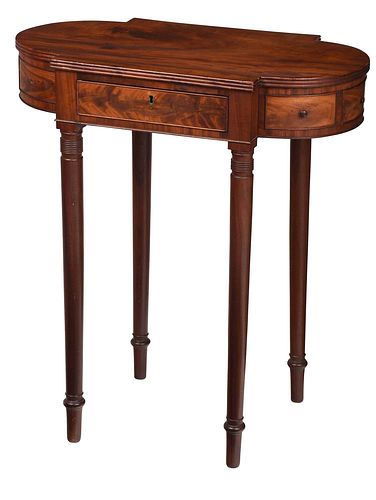AMERICAN FEDERAL FIGURED MAHOGANY