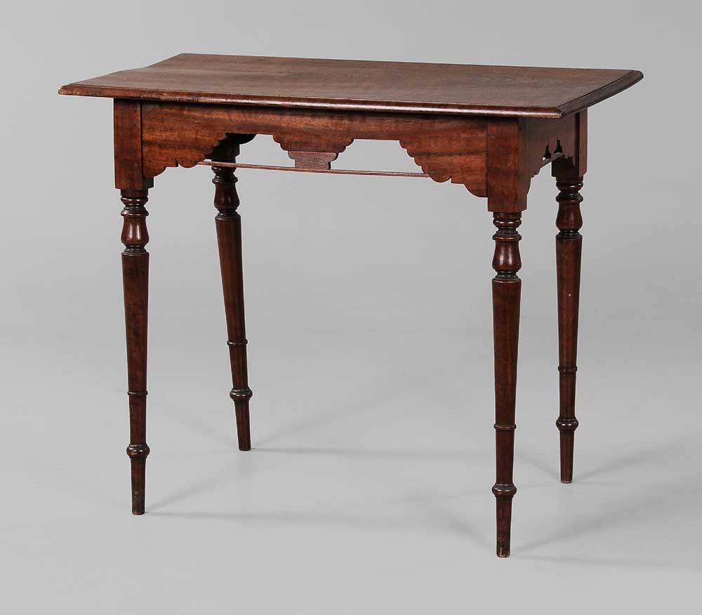 American Federal Figured Walnut Tea