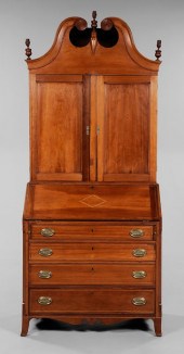 American Federal Inlaid Desk a