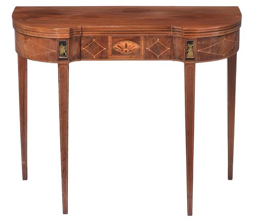 AMERICAN FEDERAL INLAID EGLOMISE