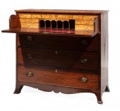 AMERICAN FEDERAL INLAID MAHOGA