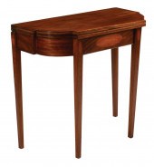 AMERICAN FEDERAL INLAID MAHOGA