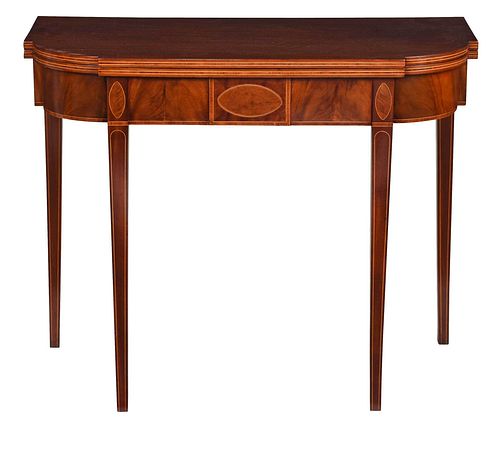 AMERICAN FEDERAL INLAID MAHOGANY