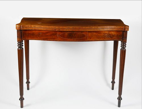 AMERICAN FEDERAL INLAID MAHOGANY
