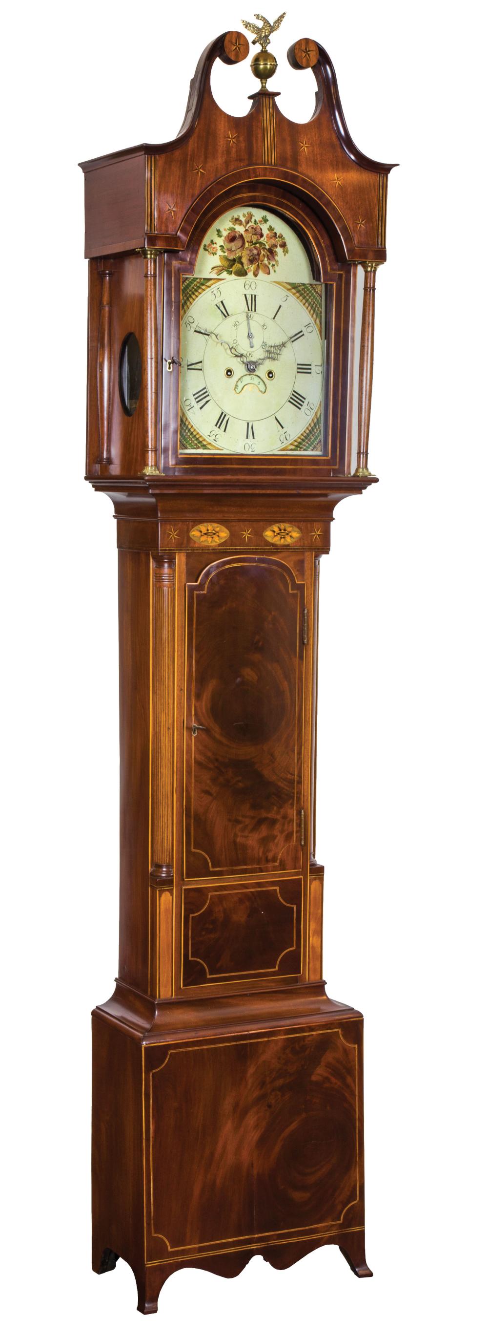 AMERICAN FEDERAL INLAID MAHOGANY