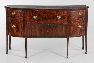 American Federal Inlaid Sideboard