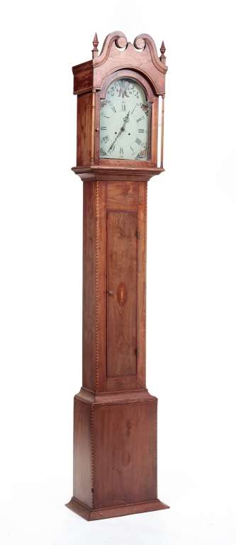 AMERICAN FEDERAL INLAID TALL CASE