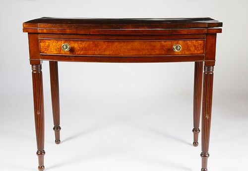 AMERICAN FEDERAL MAHOGANY AND MAPLE