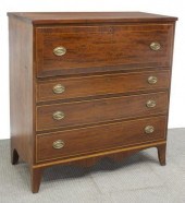 AMERICAN FEDERAL MAHOGANY BUTL