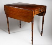 AMERICAN FEDERAL MAHOGANY DROP