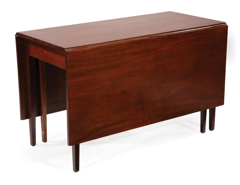 AMERICAN FEDERAL MAHOGANY DROP-LEAF