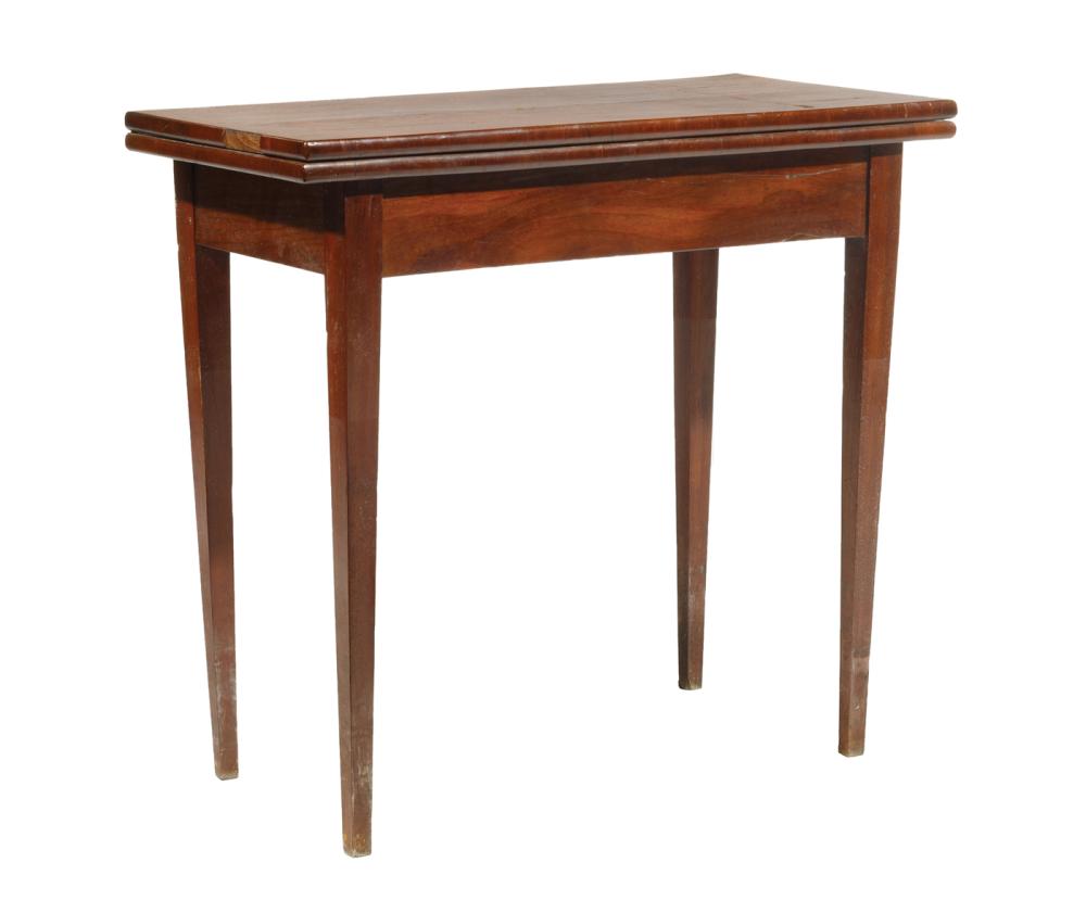 AMERICAN FEDERAL MAHOGANY GAMES