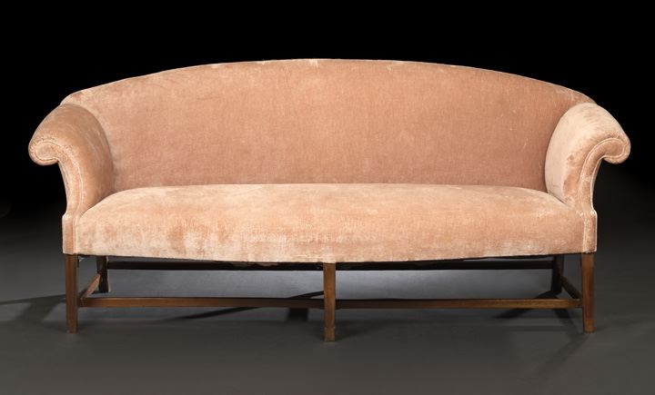 American Federal Mahogany Sofa, 