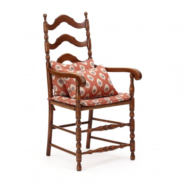 AMERICAN FINIAL POST LADDERBACK ARM