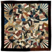 American firehouse crazy quilt