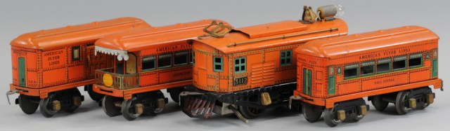 AMERICAN FLYER PASSENGER SET O