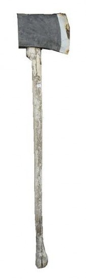 AMERICAN FOLK ART AX TRADE SIG