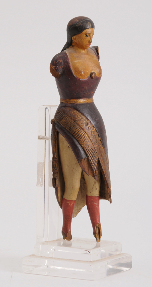 AMERICAN FOLK ART CARVED AND