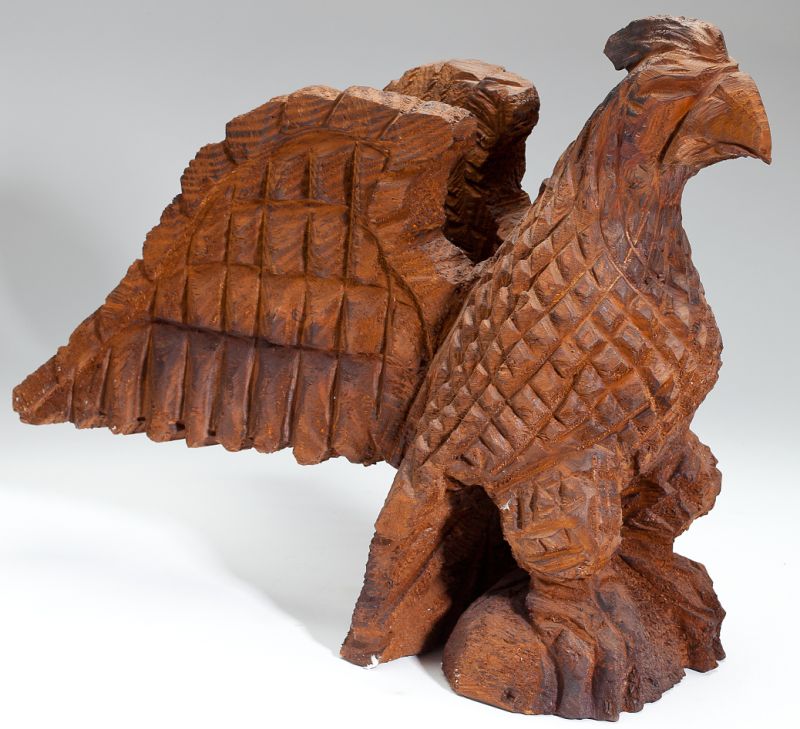 American Folk Art Carved Wood
