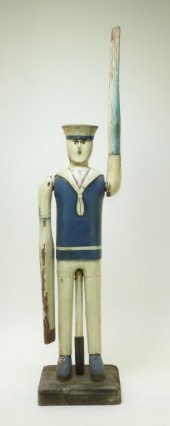 AMERICAN FOLK ART CARVED WOOD