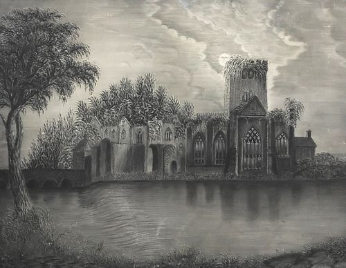 AMERICAN FOLK ART CHARCOAL &AMP;