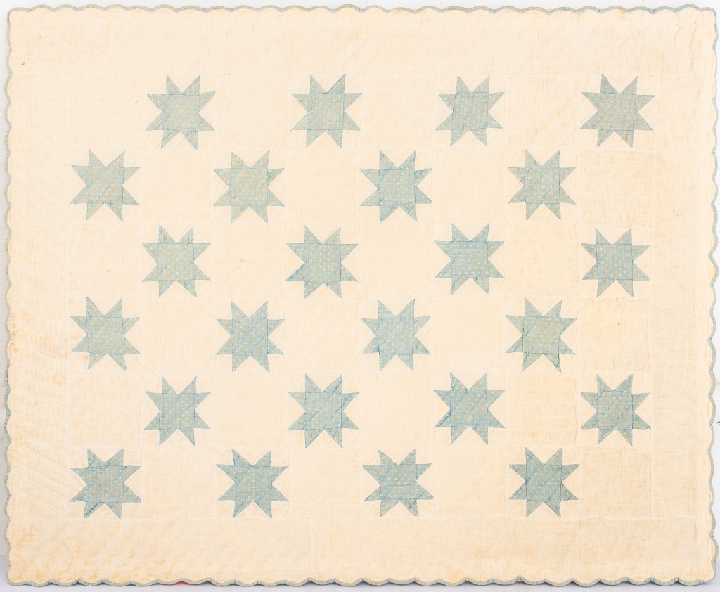 AMERICAN FOLK ART CHILD'S QUILT,