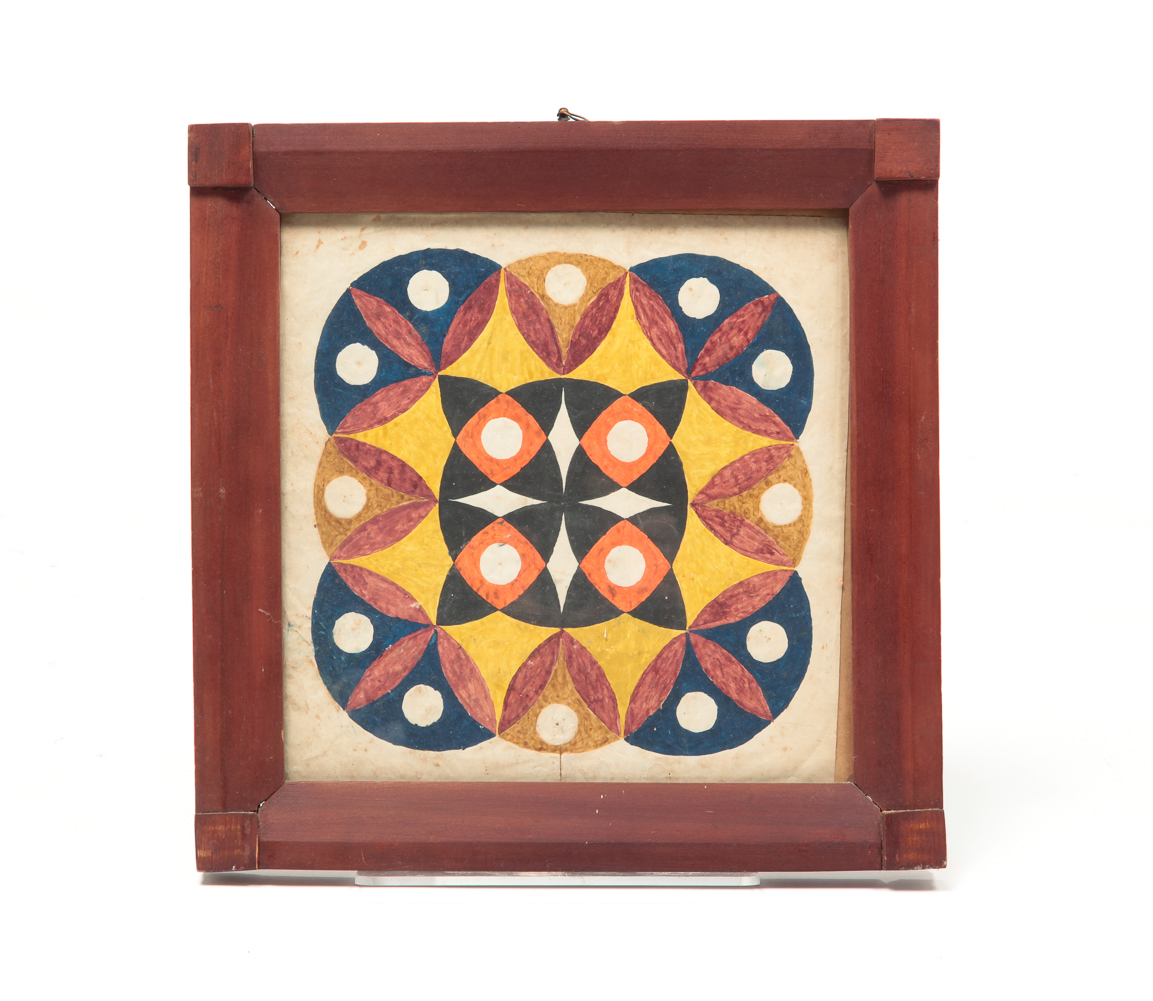 AMERICAN FOLK ART COMPASS STAR