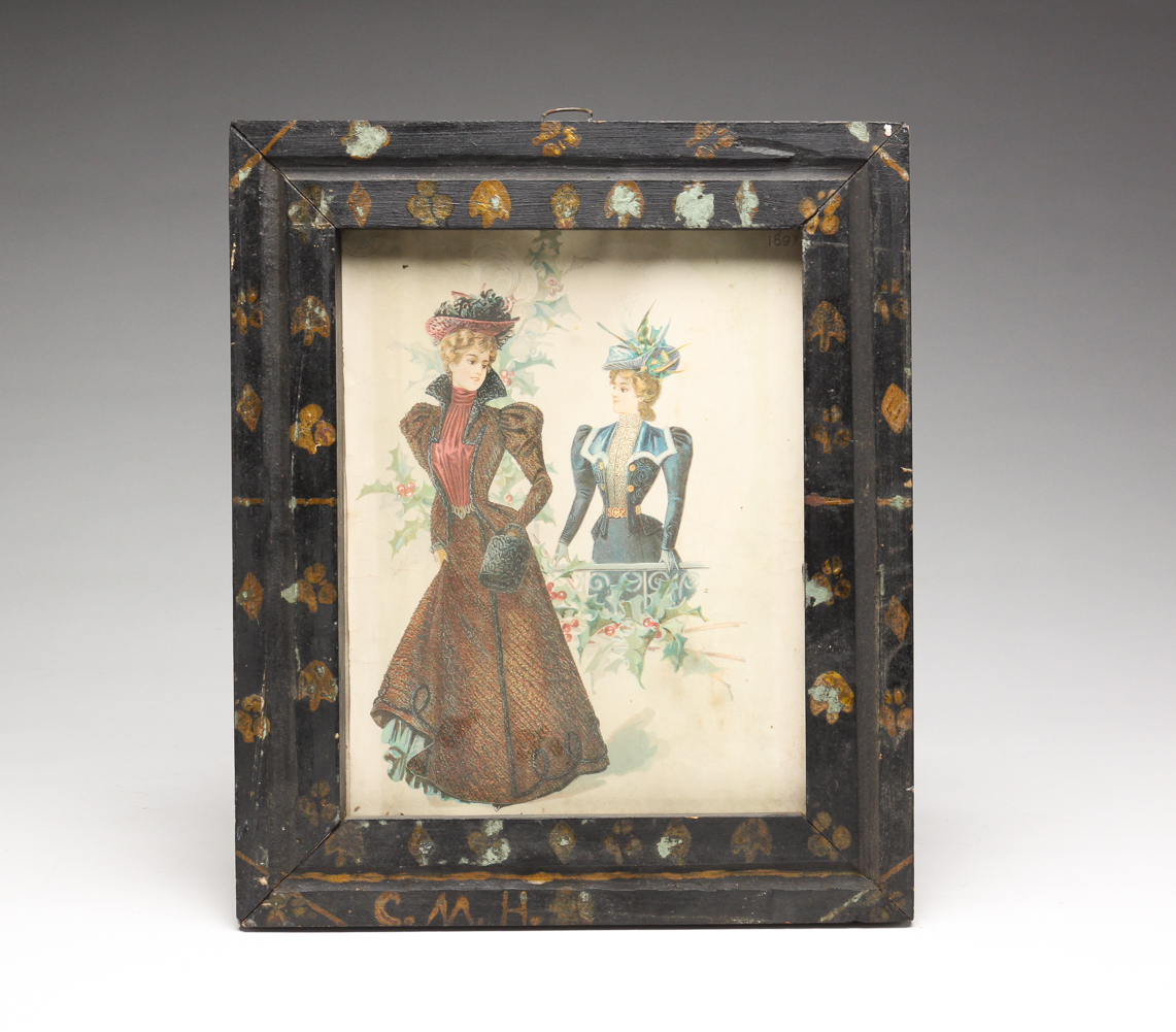 AMERICAN FOLK ART DECORATED