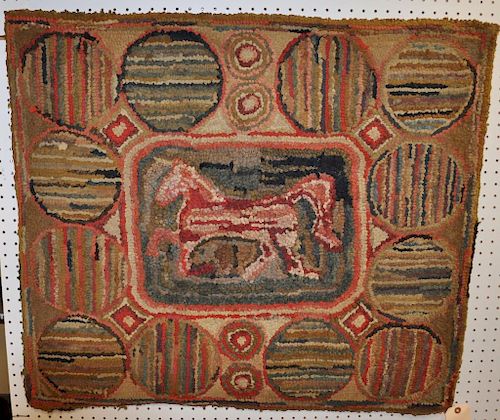 AMERICAN FOLK ART EQUESTRIAN